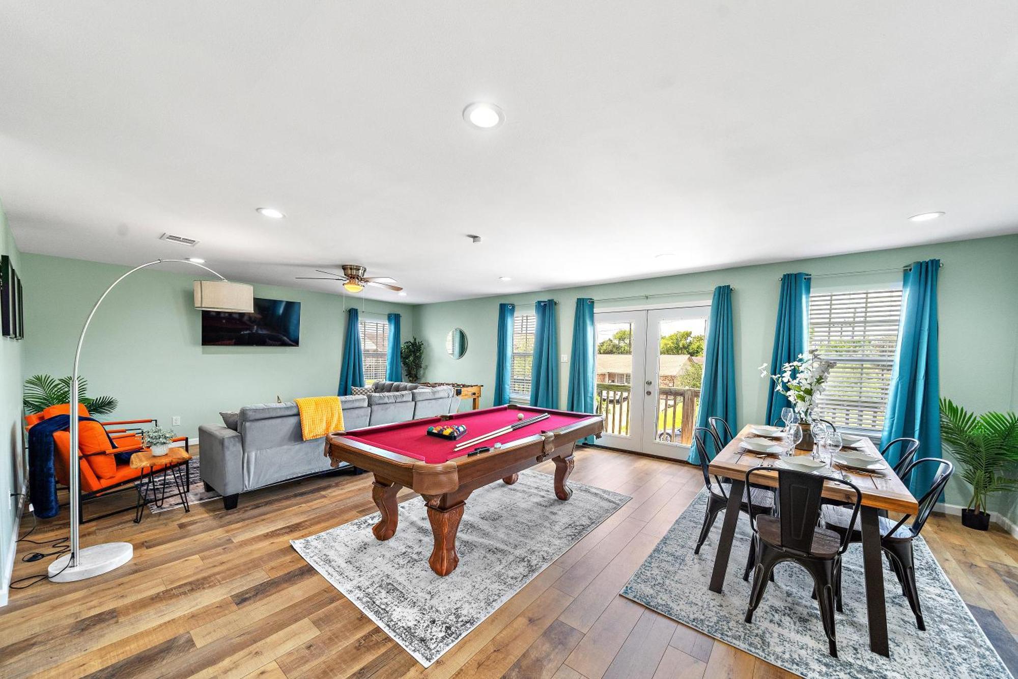 Nr Beach Pier Oasis Game Tables Yard Bbq กาลเวสตัน ภายนอก รูปภาพ
