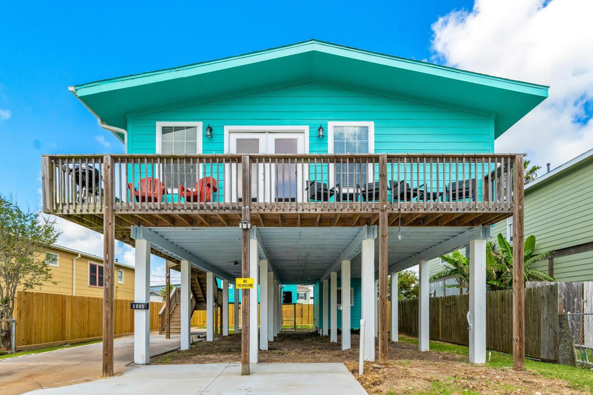 Nr Beach Pier Oasis Game Tables Yard Bbq กาลเวสตัน ภายนอก รูปภาพ